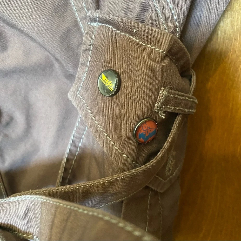 Diesel woman’s brown jacket small - Picture 4 of 7
